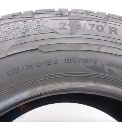 4. Opony 215/70 R15C 2x CONTINENTAL 109/107S ContiVanContact 100 Letnie 2023