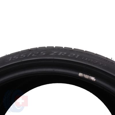 4. Opony 355/25 R21 2x PIRELLI 107Y XL PZero Letnie 2016 6,5mm