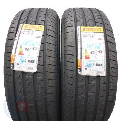 Opony 215/70 R16 2x PIRELLI 100H Scorpion Verde Letnie 2018 Jak Nowe Nieużywane