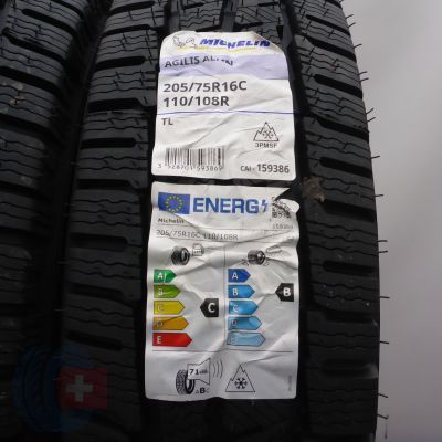 2. Opony 205/75 R16C 4x MICHELIN 110/108R Agilis Alpin Zimowe 2025 NOWE 