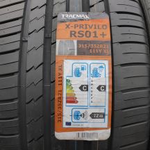 4. Opony 315/35 R21 2x TRACMAX 111Y XL X-privilo RS01 + Letnie M+S 2020 Jak Nowe Nieużywane