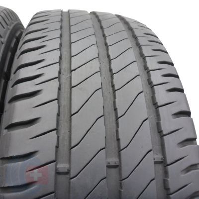 4. Opony 215/65 R16C 2x MICHELIN 106/104T Agilis 3 letnie 2020 6,2-6,8mm