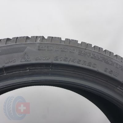 8. Opony 215/45 R20 4x  BRIDGESTONE 95W XL Blizzak 6 Zimowe 2025 8mm