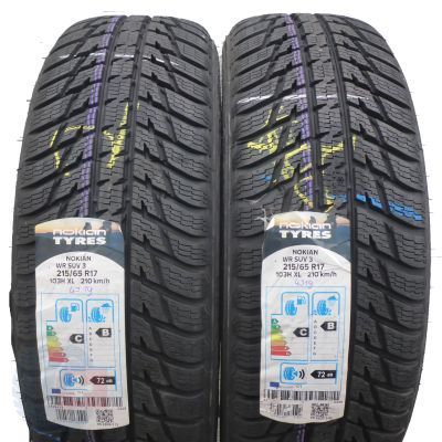 2 x NOKIAN 215/65 R17 103H XL WR SUV 3 Zima 2019 