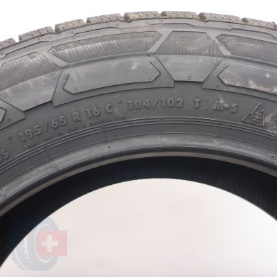 7. Opony 195/65 R16C 4x CONTINENTAL 104/102T VanContact Winter Zimowe 2019Nieużywane 