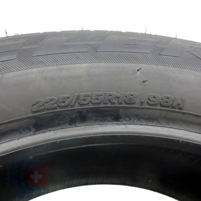 5. 2 x BRIDGESTONE 225/55 R18 98H Dueler H/P Lato 2018/2019