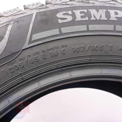 7. Opony 205/65 R16C 4x SEMPERIT 107/105T Van-Grip 3 Zimowe 2024  8-9mm
