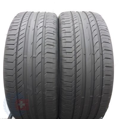 4. Opony 255/50 R20 4x CONTINENTAL 109W XL ContiSportContact 5 J LR 2017 Letnie 6,8mm