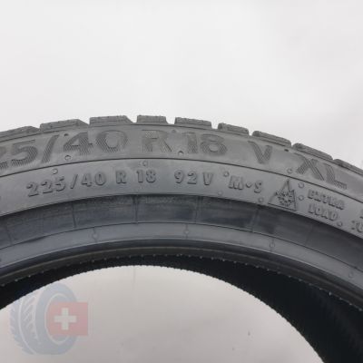 5. Opony 225/40 R18 2x CONTINENTAL 92V XL WinterContact TS 870 P Zimowe 2025 