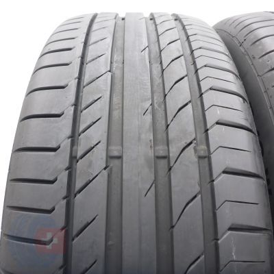 3. Opony 235/55 R19 2x CONTINENTAL 101W ContiSportContact 5 SUV A0 Letnie 2025 7mm