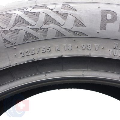 2. Opona 225/55 R18 1x CONTINENTAL 98V PremiumContact7 Letnia 2023 Jak Nowa Nieużywana