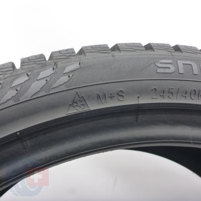 2. Opony 245/40 R19 4x NOKIAN 98V XL Snowproof 1 Zimowe 2024 7,2-7,8mm