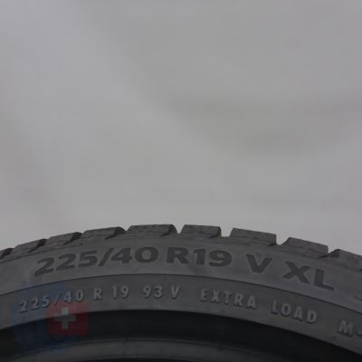 7. Opony 225/40 R19 4x CONTINENTAL 93V XL WinterContact TS 860 S Zimowe 2018 7-7,5mm