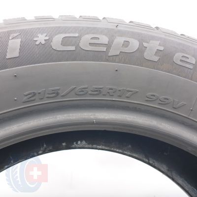 5. Opony 215/65 R17 2x HANKOOK 99V Winter ICept evo2 SUV W320A Zimowe 2018 6,2mm