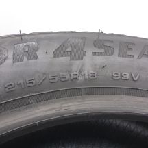 7. Opony 215/55 R18 4x GOODYEAR 99V XL Vector 4Seasons SUV Gen-2 Wielosezonowe 2022 Nieużywane