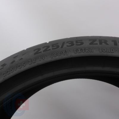 4. Opony 225/35 R19 2x CONTINENTAL 88Y XL SportContact7 Letnie 2023 7mm