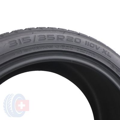 6. 4 x NOKIAN 315/35 R20 110V + 275/40 R20 106V XL WR SUV 3 X5 X6 Zima 2016 6,5-7,5mm