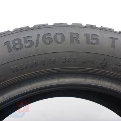 6. Opony 185/60 R15 2x CONTINENTAL 84T WinterContact TS870 Zimowe 2022 8.2-8mm