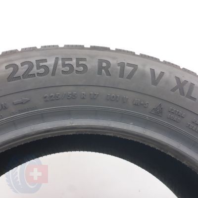 5. Opona 225/55 R17 1x CONTINENTAL 101V XL WinterContact TS 870 P Zimowa 2022