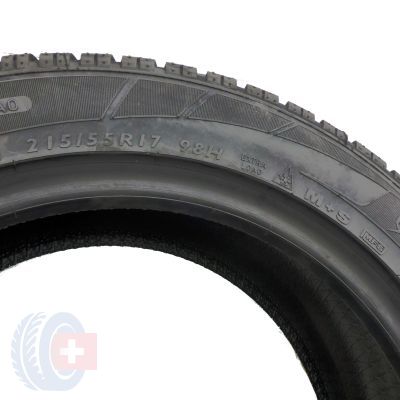 5. 1 x DUNLOP 215/55 R17 98H XL SP Winter Sport 3D A0 Zima 2017