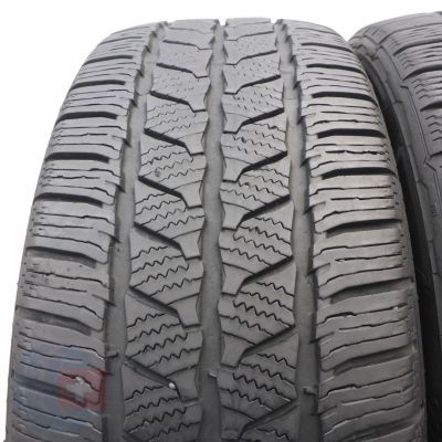 2. Opony 225/55 R17C 2x CONTINENTAL 109/107S VanContact Winter Zimowe 2025 6,4-6,8mm