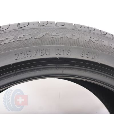 3. Opony 225/50 R18 2x PIRELLI 95W Cinturato P7 RUNFLAT BMW Letnie 2016 6,7-7mm