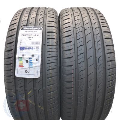 Opony 215/55 R18 2x BARUM 99V XL Bravuris 5HM Letnie 2022 Jak Nowe Nieużywane