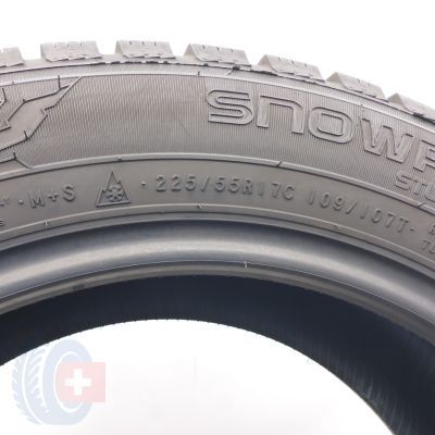 7. Opony 225/55 R17C 4x NOKIAN 109/107T Snowproof C Zimowe 2025 8mm