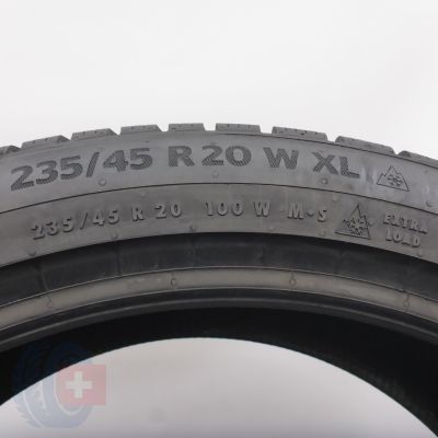 4. Opona 235/45 R20 1x CONTINENTAL 100W XL WinterContact TS 870 P Zimowa 2024  9mm