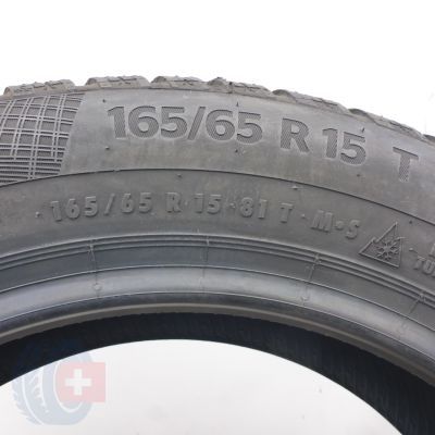 6. Opony 165/65 R15 2x CONTINENTAL 81T WinterContact TS 860 Zimowe 2020