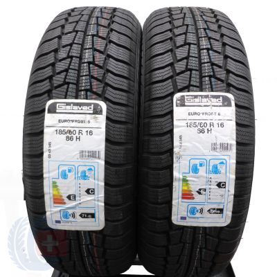 2. 4 x GISLAVED 185/60 R16 86H Euro Frost 6 Zima DOT18