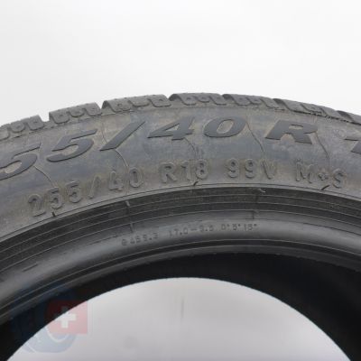 7. Opony 255/40 R18 2x PIRELLI 99V XL Sottozero Winter 240 SerieII M0 Zimowe 2023  