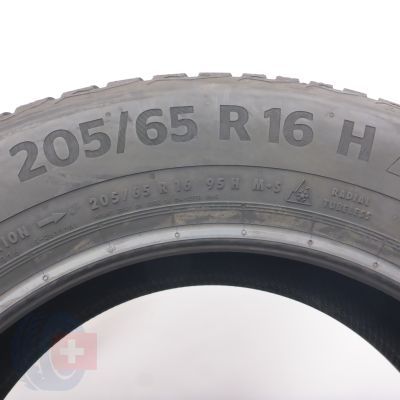 8. Opony 205/65 R16 4x CONTINENTAL 95H WinterContact Ts870 Zimowe 2022 Nieużywane