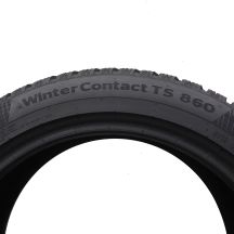 6. Opony 225/45 R17 2x CONTINENTAL 91H WinterContact TS860 Zimowe 2016, 2020 7,2mm