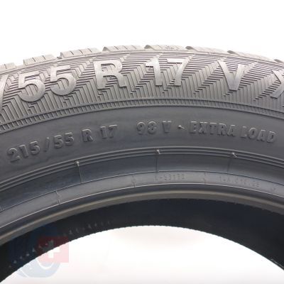 5. Opony 215/55 R17 2x GISLAVED 98V XL EuroFrost 6 Zimowe 2023 7,5-8mm