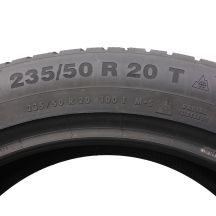 5. Opony 235/50 R20 2x CONTINENTAL 100T WinterContact TS850P zimowe 7,5-8mm 2021/22