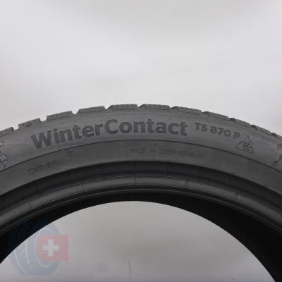 5. Opony 235/45 R20 2x CONTINENTAL 100V WinterContact TS 870 P Zimowe 2022 7,2mm 