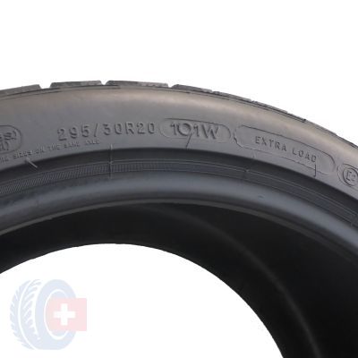 4. 2 x MICHELIN 295/30 R20 101W XL Pilot Alpin PA4 Zima 2013 7,2mm