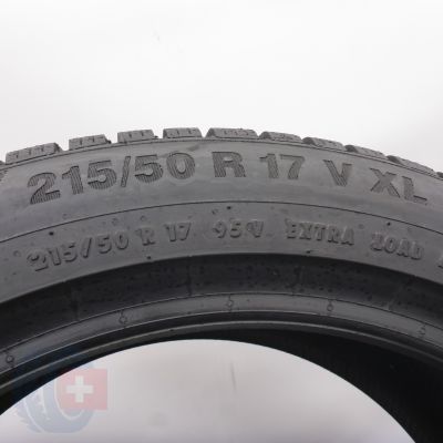 5. Opona 215/50 R17 1x CONTINENTAL 95V XL WinterContact TS 850 P Zimowa 2020 