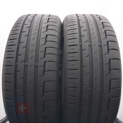 4. Opony 205/55 R16 4x CONTINENTAL 91H PremiumContact 6 Letnie 2019 6-6,2mm