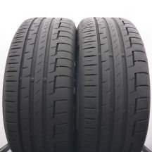 4. Opony 205/55 R16 4x CONTINENTAL 91H PremiumContact 6 Letnie 2019 6-6,2mm