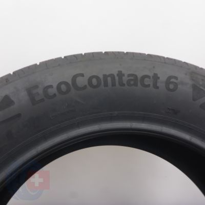 7. Opony 215/60 R17 4x CONTINENTAL 96H EcoContact 6 Letnie 2023 Jak Nowe