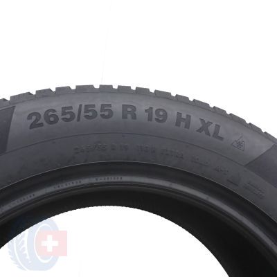 4. 1 x CONTINENTAL 265/55 R19 113H XL WinterContact TS 850 P A0 SUV Zima  6.5-7mm