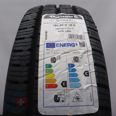 Opona 195/65 R16C 1x BARUM 104/102T Snovanis3 Zimowa 2023 Nieużywana 