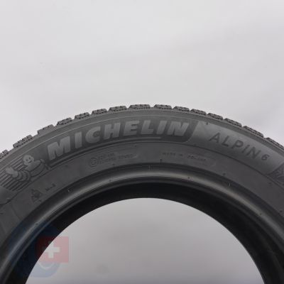 6. Opony 195/60 R16 2x MICHELIN 89T Alpin 6 Zimowe 2021 6,4-6,8mm