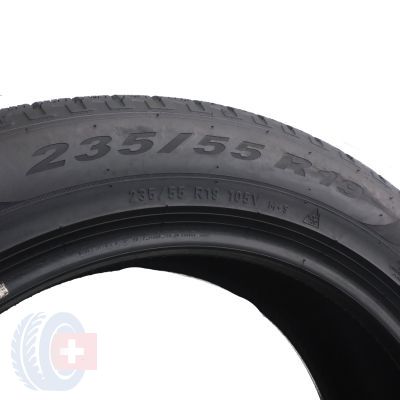 4. 1 x PIRELLI 235/55 R19 105V XL Scorpion Winter Zima  6.5mm 