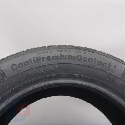 8. Opony 215/55 R16 4x CONTINENTAL 93W ContiPremiumContact 5 Letnie 2020 Nieużywane 