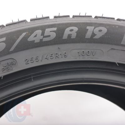 6. Opony 255/45 R19 2x MICHELIN 100V Pilot Alpin PA4 N1 Zimowe 2019 7,2mm