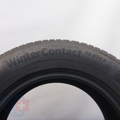 6. Opony 215/65 R16 4x CONTINENTAL 98H WinterContact TS 870 P Zimowe 2022 6,2-7mm