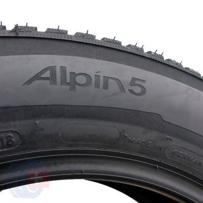 3. 1 x MICHELIN 205/60 R16 92T Alpin 5 Zima 2018 7.5mm